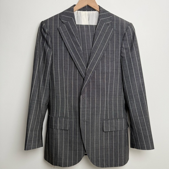 Suitsupply Other - SuitSupply gray pinstripe wool 2pc suit - vitale barberis canonico eu 48/ us 38